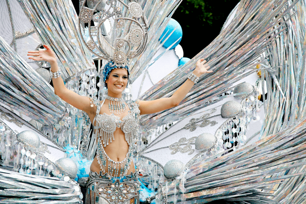 carnival of Tenerife gala de la reina vanilla garden