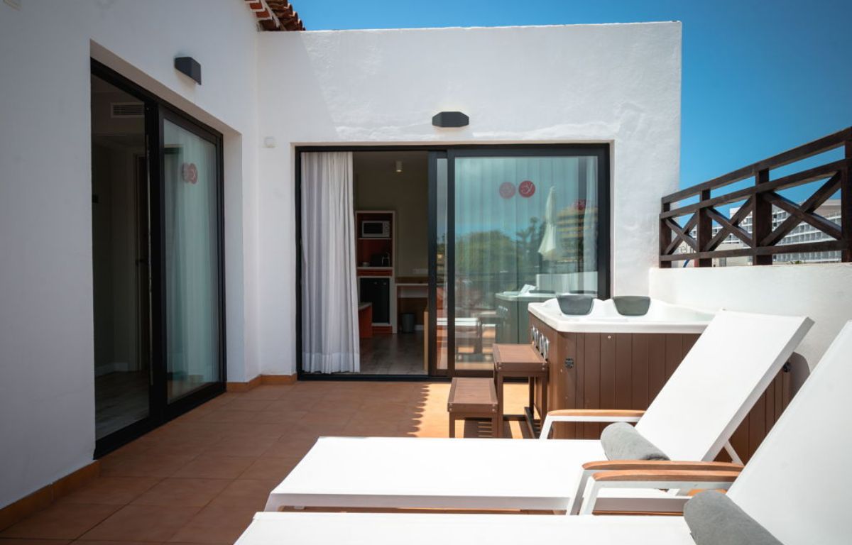Hoteles románticos en Tenerife jacuzzi